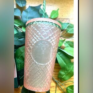 Starbucks Jeweled Pink/Green Grande!